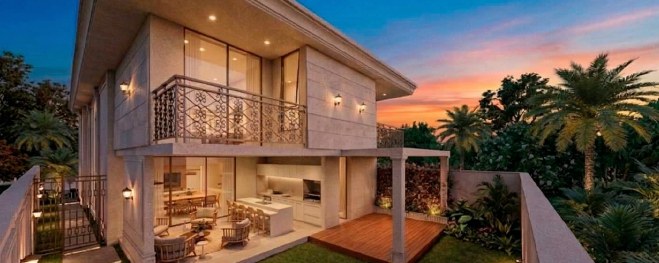 Vista da área gourmet